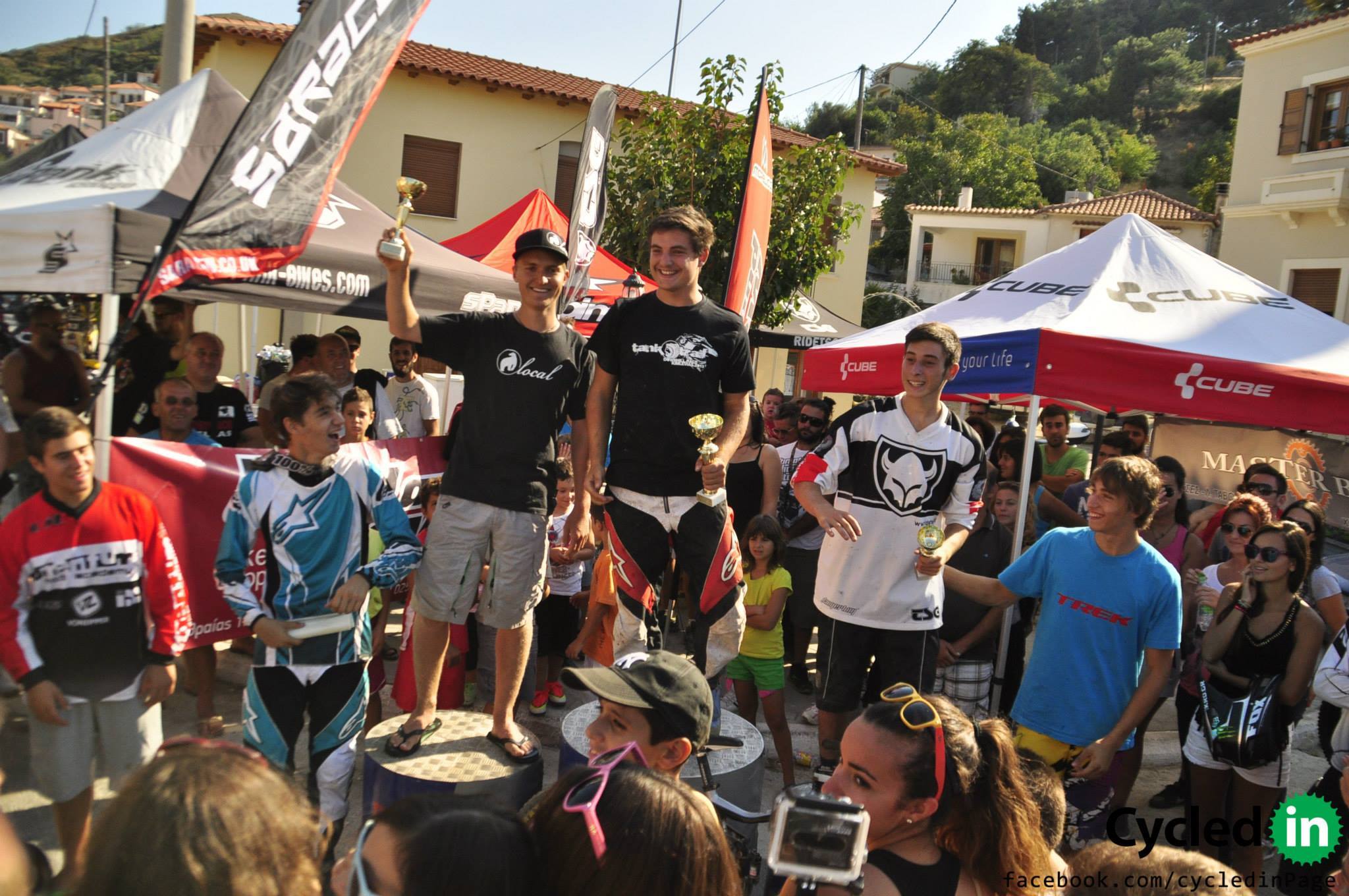 tank trail race 2013 junior podium